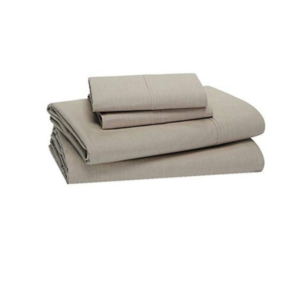 Union Square Chambray Sheet Set Queen - Sand